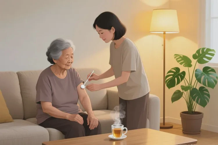 高龄老人四肢有湿疹能治愈吗(图1)