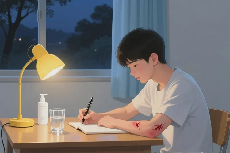 青少年手臂上出湿疹能治愈吗(图3)