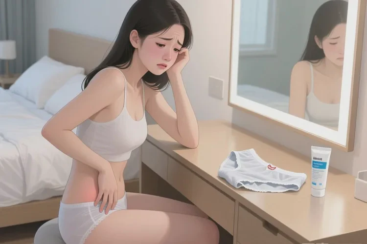 女人肛周长湿疹能治愈吗(图1)