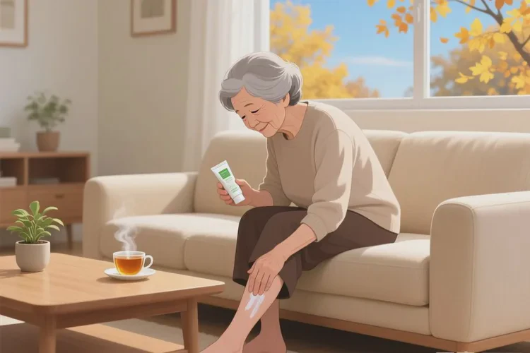 老年人小腿上偶尔起湿疹能治愈吗(图1)