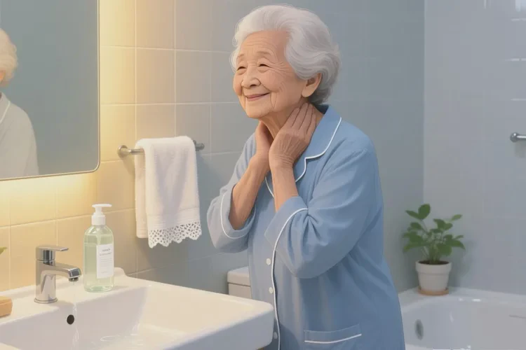 高龄老人脖子上容易起湿疹能治愈吗(图2)