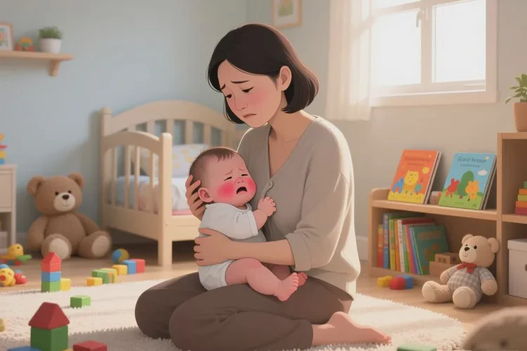 小孩身上长湿疹能不能治愈(图1)