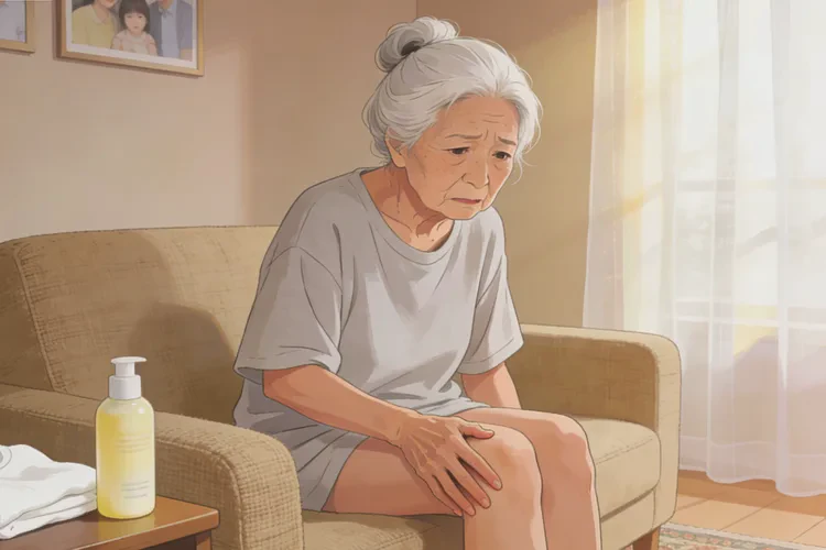 老年人大腿上有湿疹能治愈吗(图1)