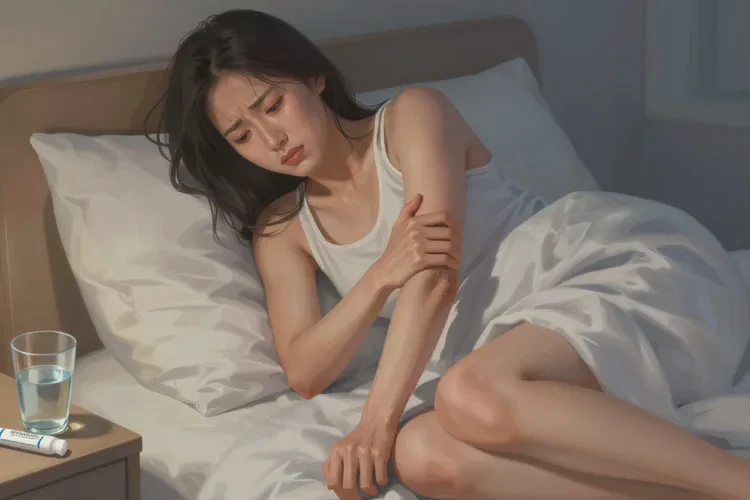 女人全身偶尔起湿疹能治愈吗(图1)