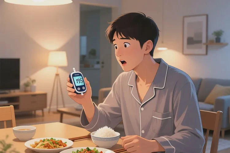 29岁晚餐血糖17点4是怎么回事(图1)