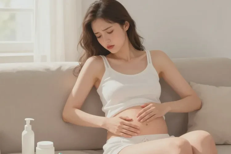 女生肚子偶尔长湿疹能治愈吗(图1)