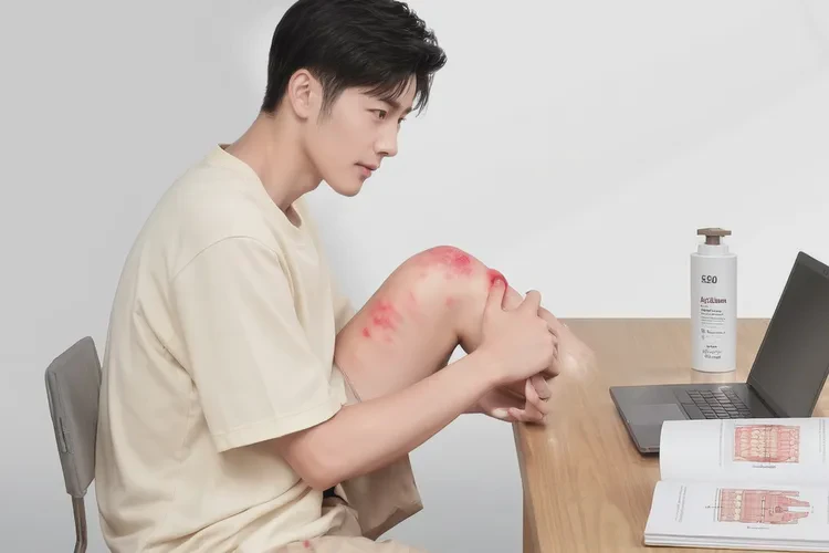 大学生小腿经常长湿疹能治愈吗(图1)