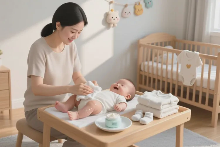 婴幼儿大腿上容易起湿疹能不能治愈(图1)