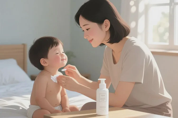 小学生脖子上偶尔长湿疹能治愈吗(图1)