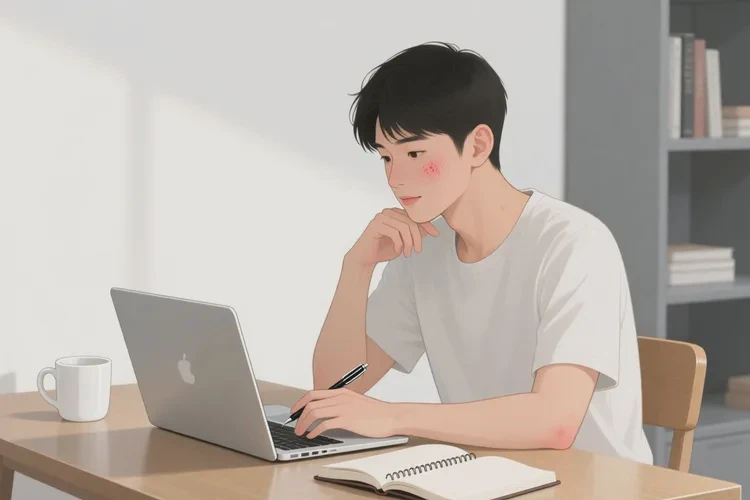 男人面部有湿疹能治愈吗(图2)