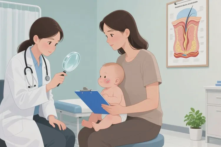 婴儿脸上长湿疹能不能治愈(图3)