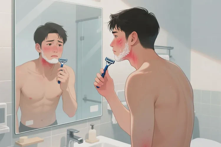 男生脸上容易起湿疹能治愈吗(图1)