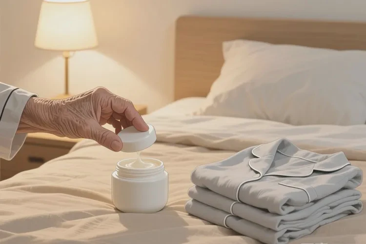 老年人屁股上偶尔长湿疹能治愈吗(图1)