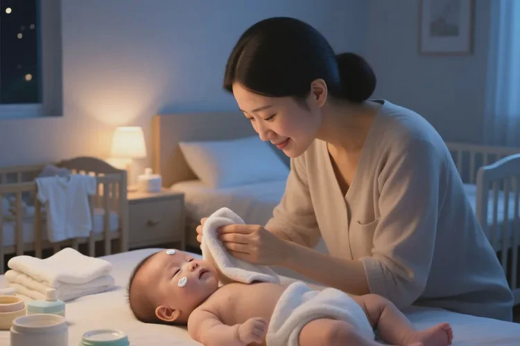 宝宝面部起湿疹能不能治愈(图1)