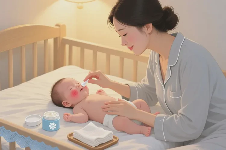 孩子脸上有湿疹能不能治愈(图1)