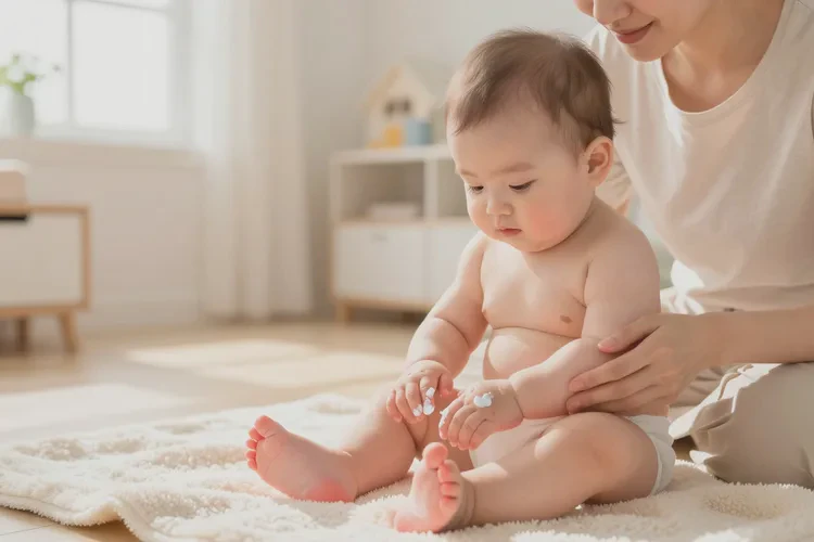 婴幼儿脚上出湿疹能不能治愈(图1)