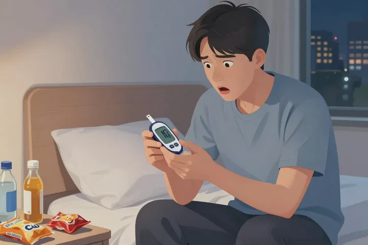 28岁睡前血糖24.7是怎么回事(图1)