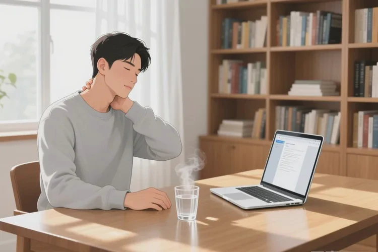 男人脖子上偶尔起湿疹能治愈吗(图1)