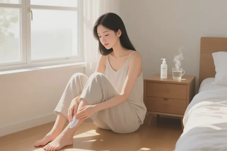 女人小腿偶尔起湿疹能治愈吗(图1)