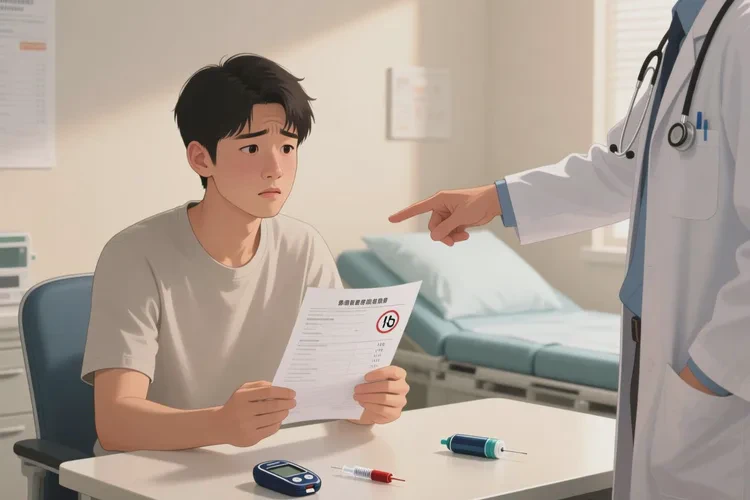 29岁空腹血糖22.8是怎么回事(图1)