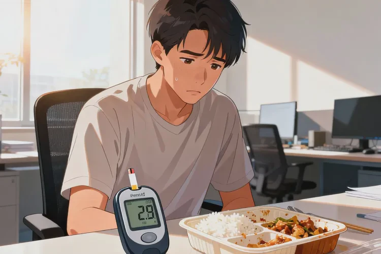 29岁中餐血糖12.3是怎么回事(图1)