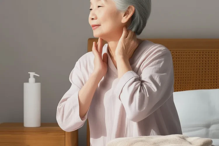 高龄老人脖子上容易长湿疹能治愈吗(图1)