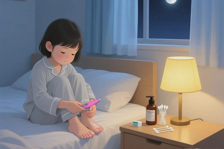 小儿脚上容易长湿疹能治愈吗(图3)