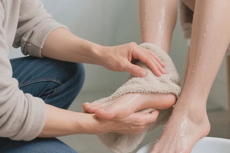 青少年脚上偶尔长湿疹能治愈吗(图2)