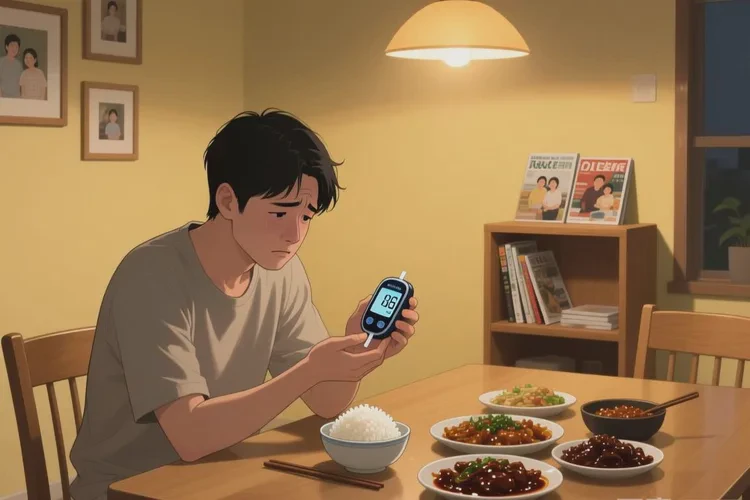 29岁晚餐血糖17.4是怎么回事(图1)