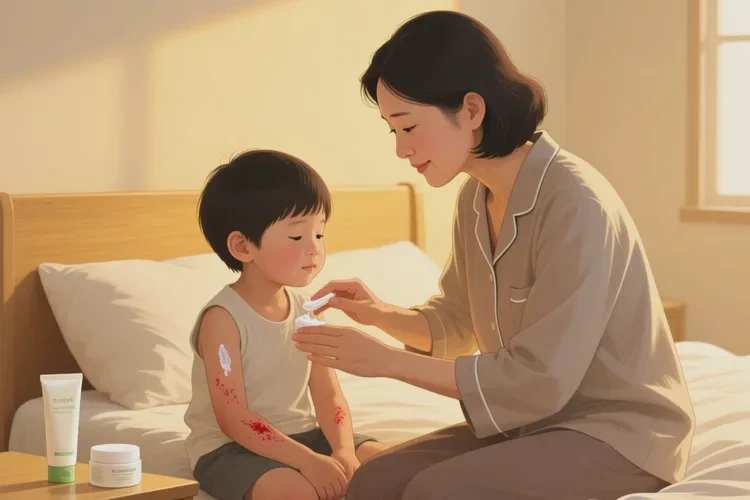 小学生手臂上经常长湿疹能治愈吗(图1)