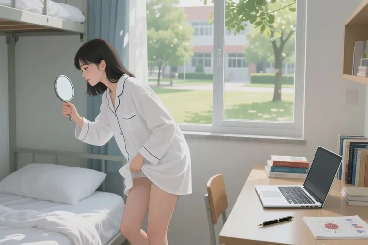 大学生大腿上偶尔长湿疹能治愈吗(图1)