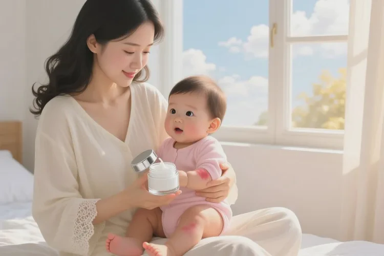 孩子四肢起湿疹能不能治愈(图1)