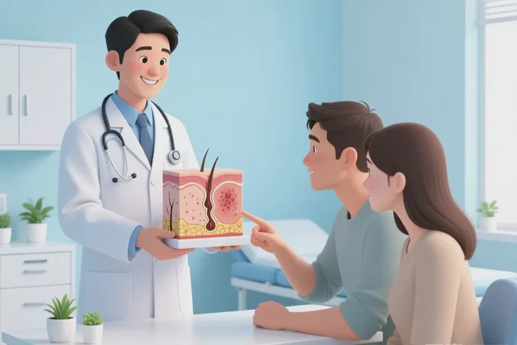 幼儿肚子长湿疹能治愈吗(图2)