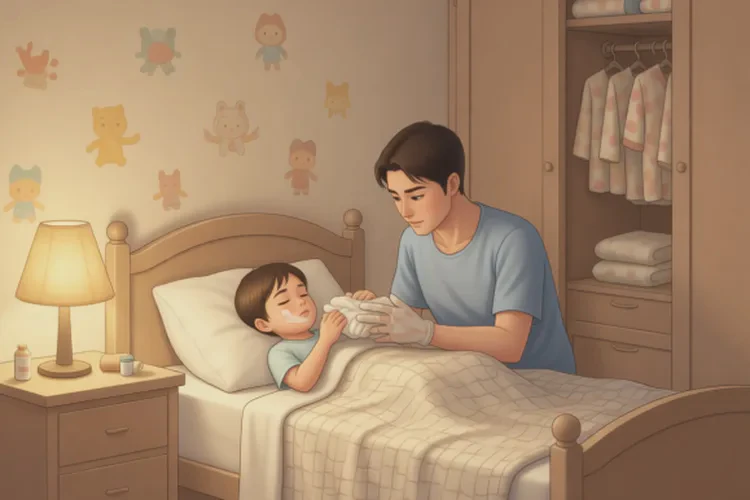 孩子全身长湿疹能不能治愈(图1)