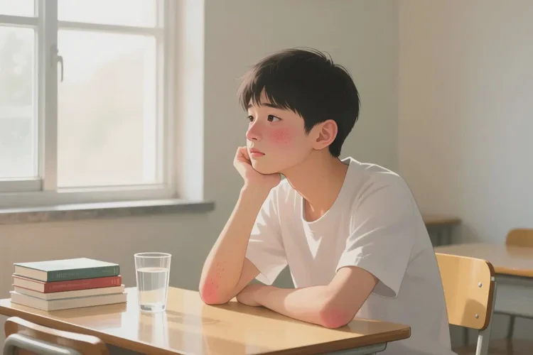 青少年面部有湿疹能治愈吗(图1)