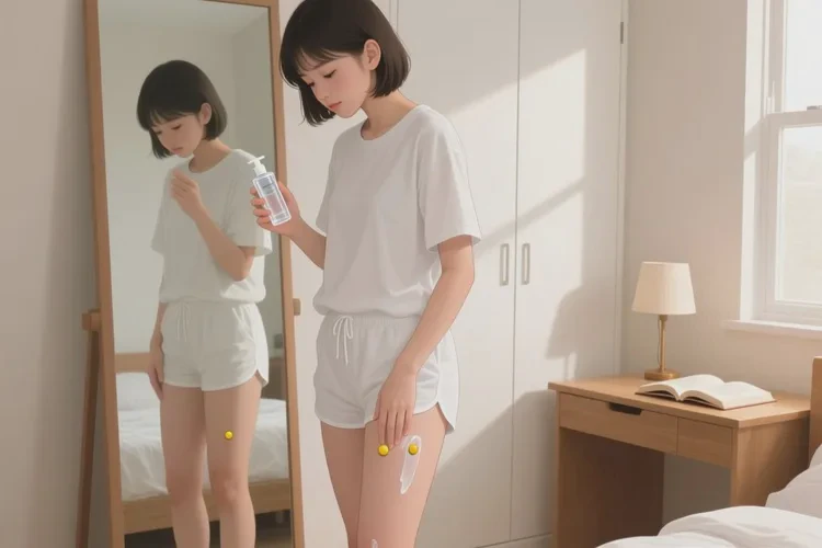 青少年大腿上偶尔长湿疹能治愈吗(图2)