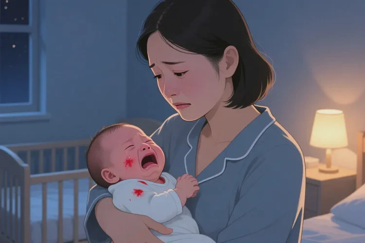 宝宝脖子上有湿疹能不能治愈(图1)