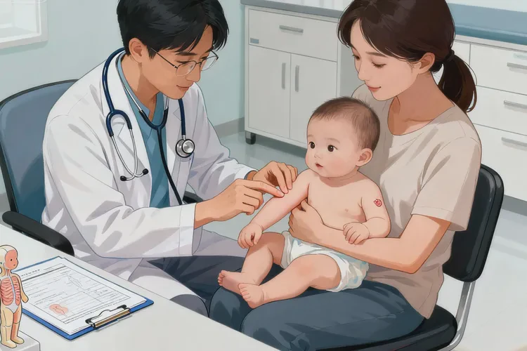 婴儿手臂上经常起湿疹能不能治愈(图3)