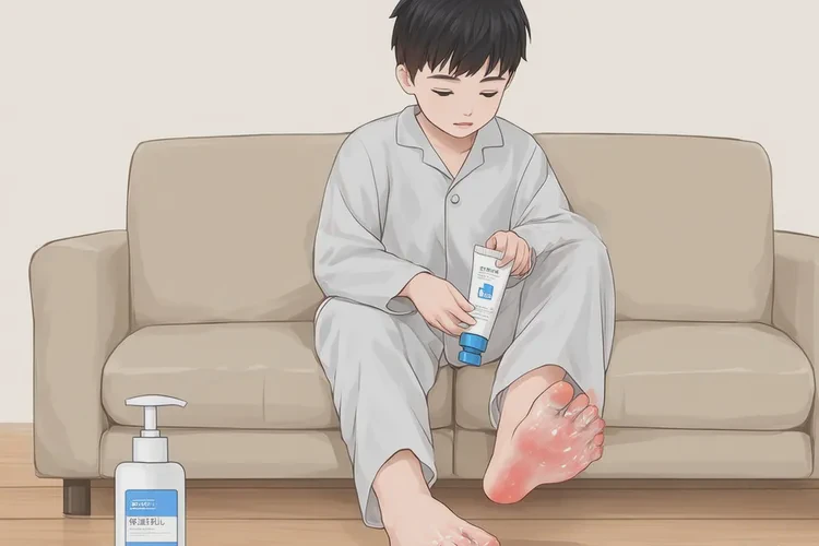 青少年脚上容易起湿疹能治愈吗(图1)