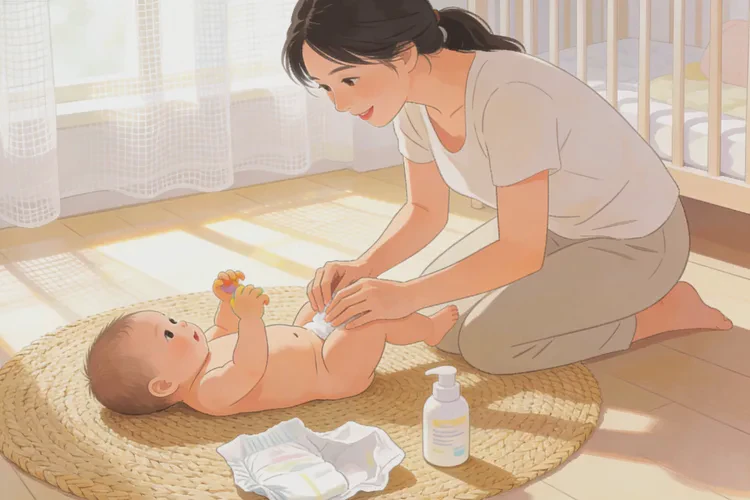 婴儿屁股出现湿疹能不能治愈(图2)