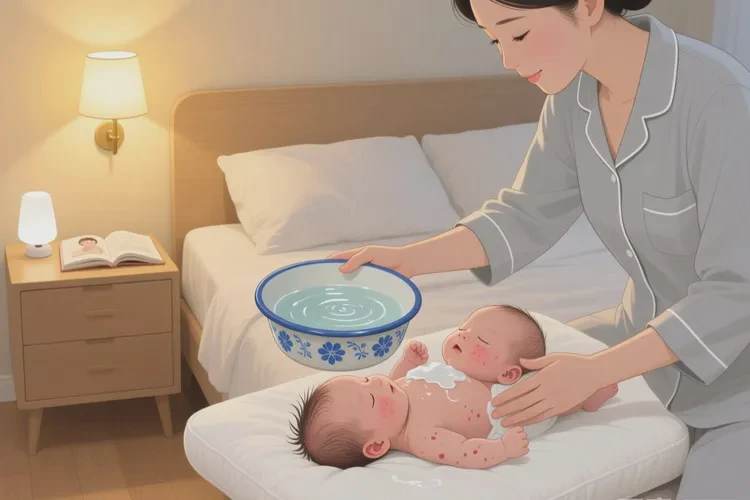 新生儿脖子上出湿疹能治愈吗(图3)