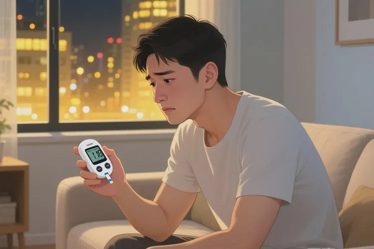 28岁晚上血糖12.7是怎么回事(图1)