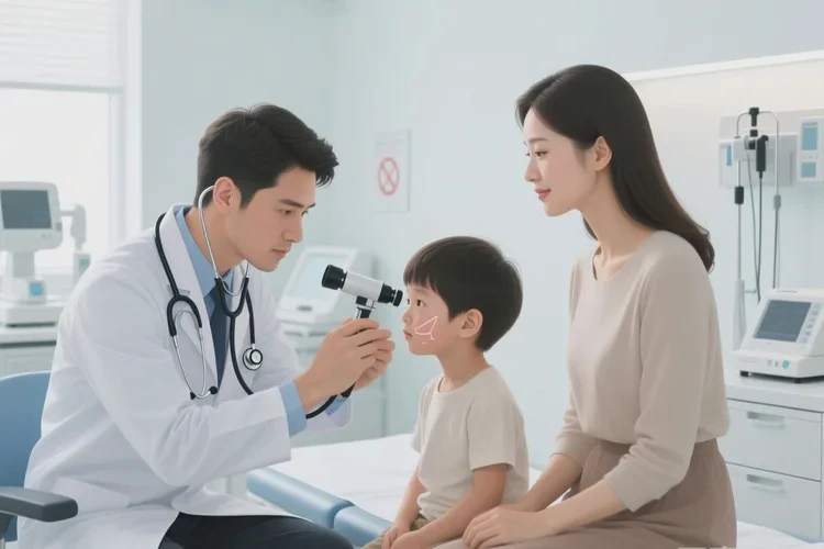 小儿脸上有湿疹能治愈吗(图4)