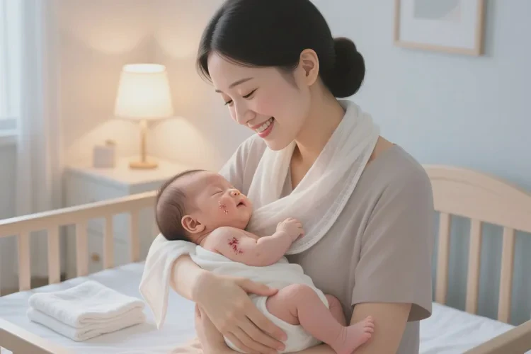 婴儿脖子偶尔起湿疹能不能治愈(图4)