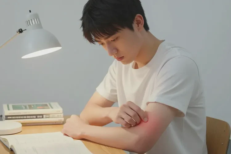 青少年手臂出湿疹能治愈吗(图1)