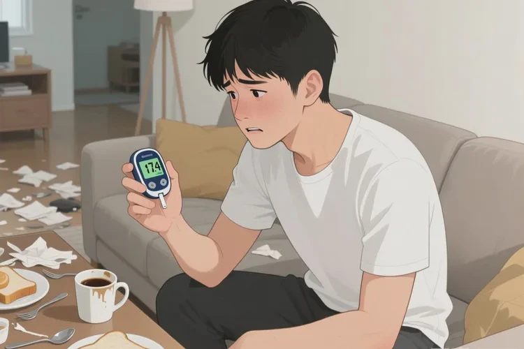 29岁早上空腹血糖17点4是怎么回事(图1)