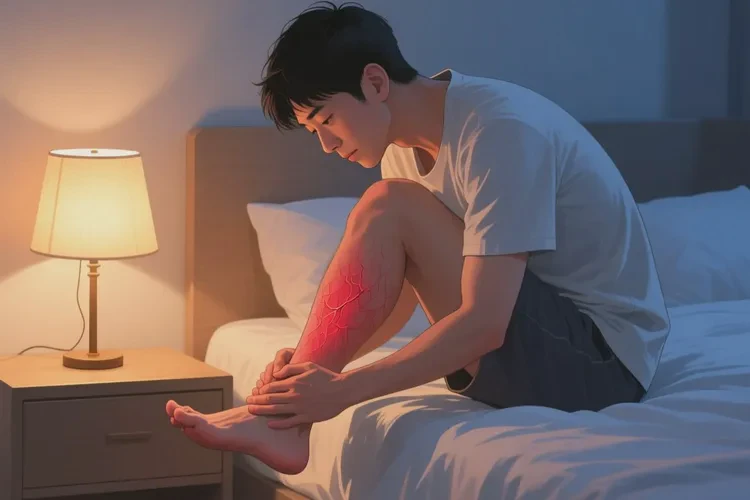 男生脚上容易长湿疹能治愈吗(图1)