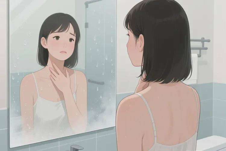 女生脖子容易长湿疹能治愈吗(图1)