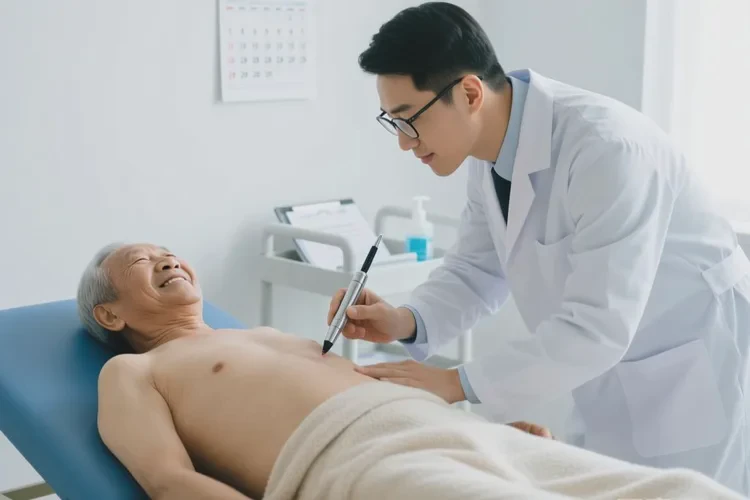 高龄老人肚子上出湿疹能治愈吗(图2)