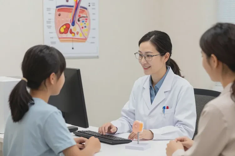 青少年手臂出湿疹能治愈吗(图2)